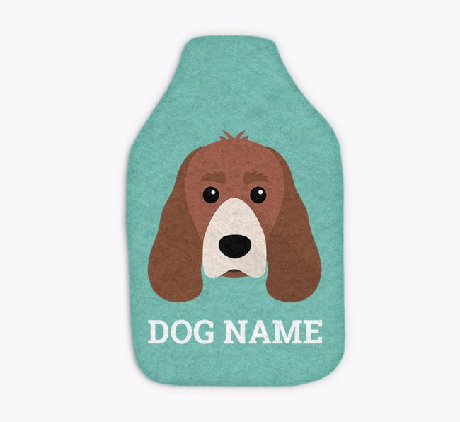 Name And Icon: Personalised {breedFullName} Hot Water Bottle